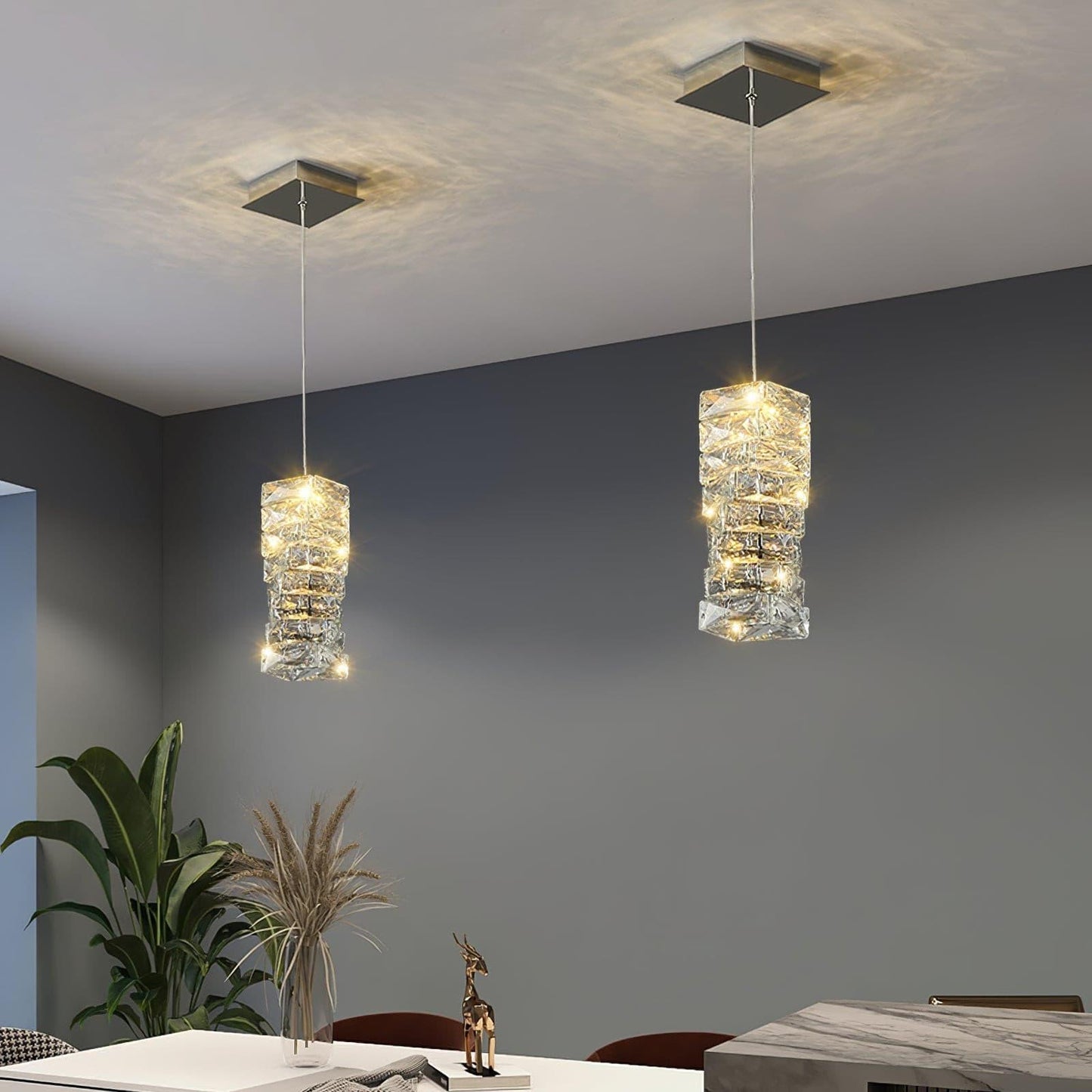 Leuchten Crystal Pendant Lamp