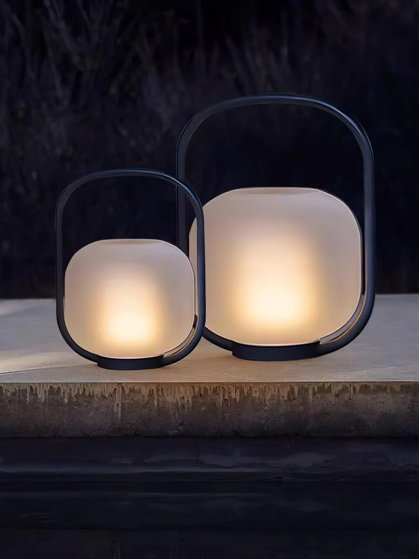 Modern Portable Lantern Outdoor Table Lamp