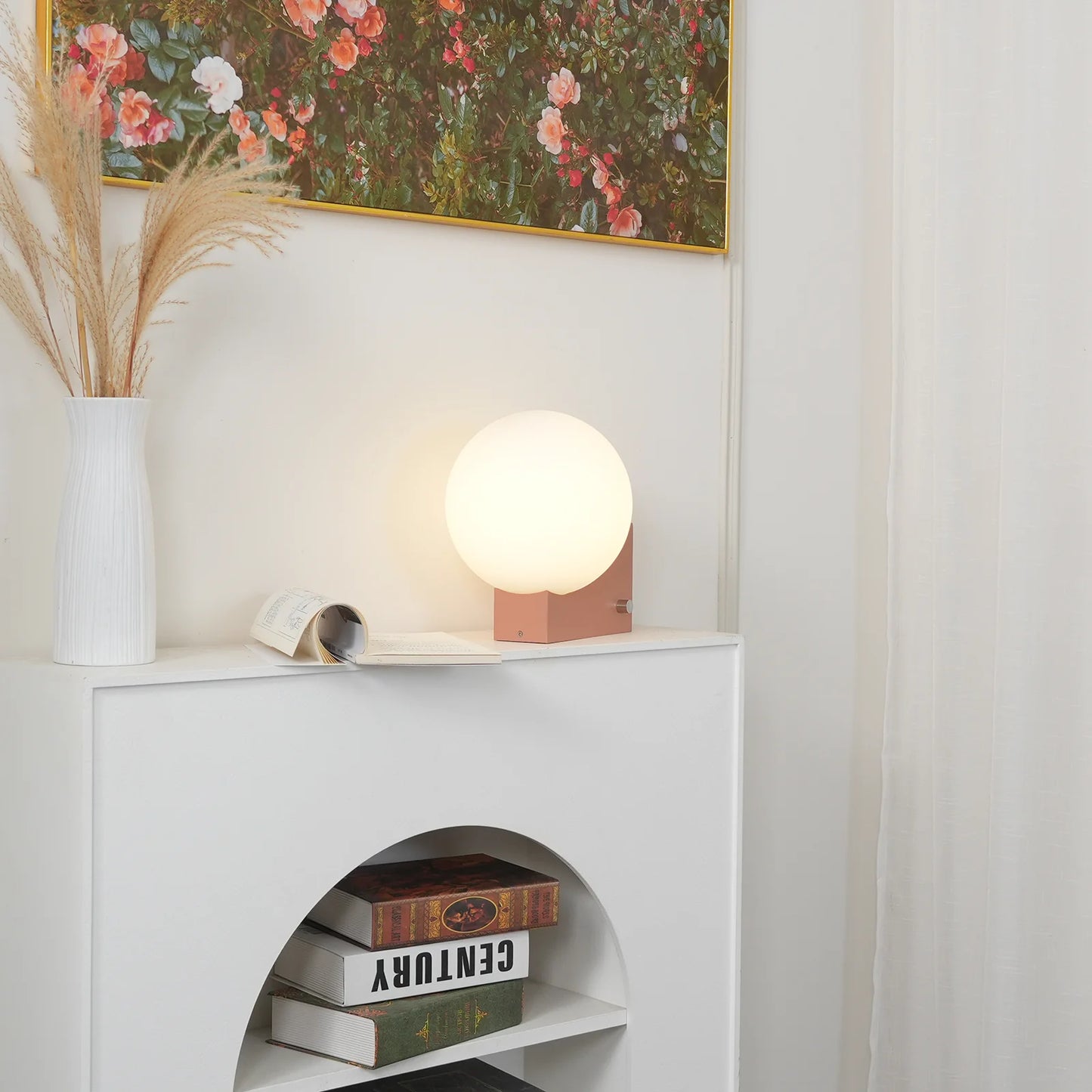 Natalia Glass Table Lamp