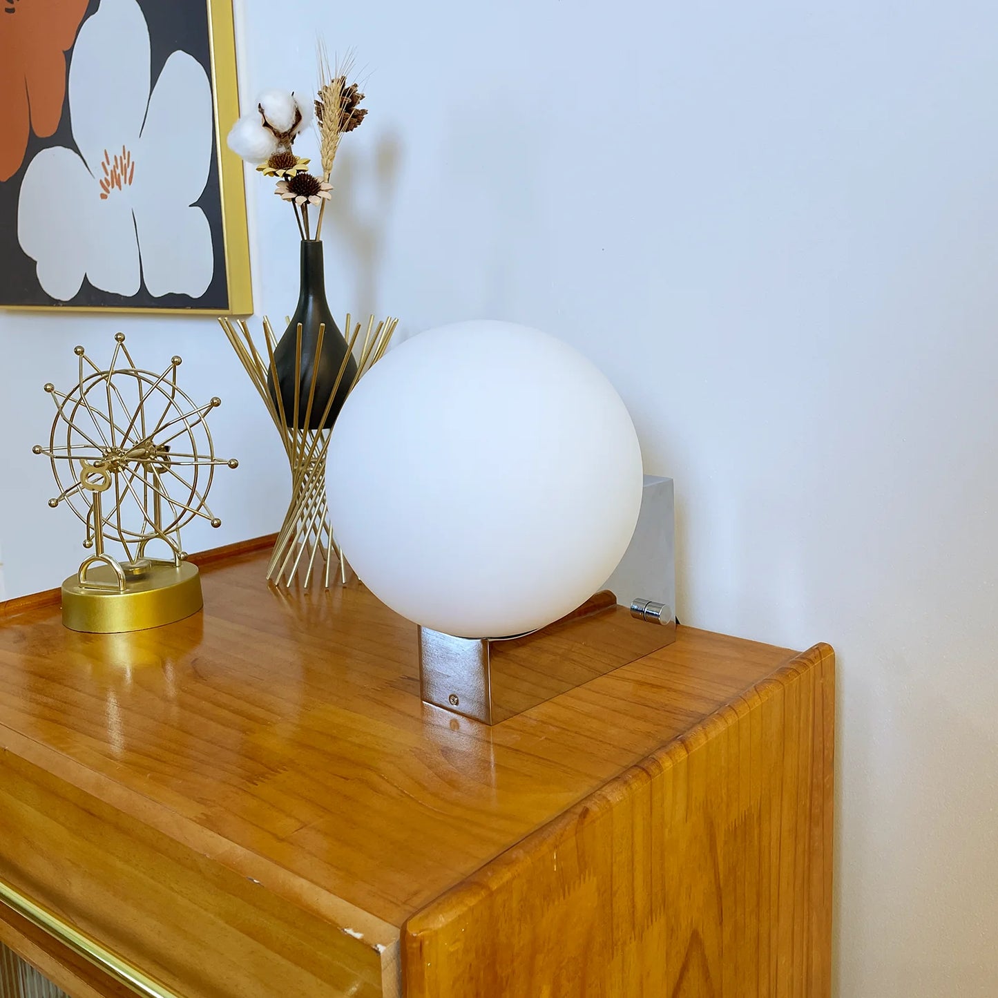 Natalia Glass Table Lamp