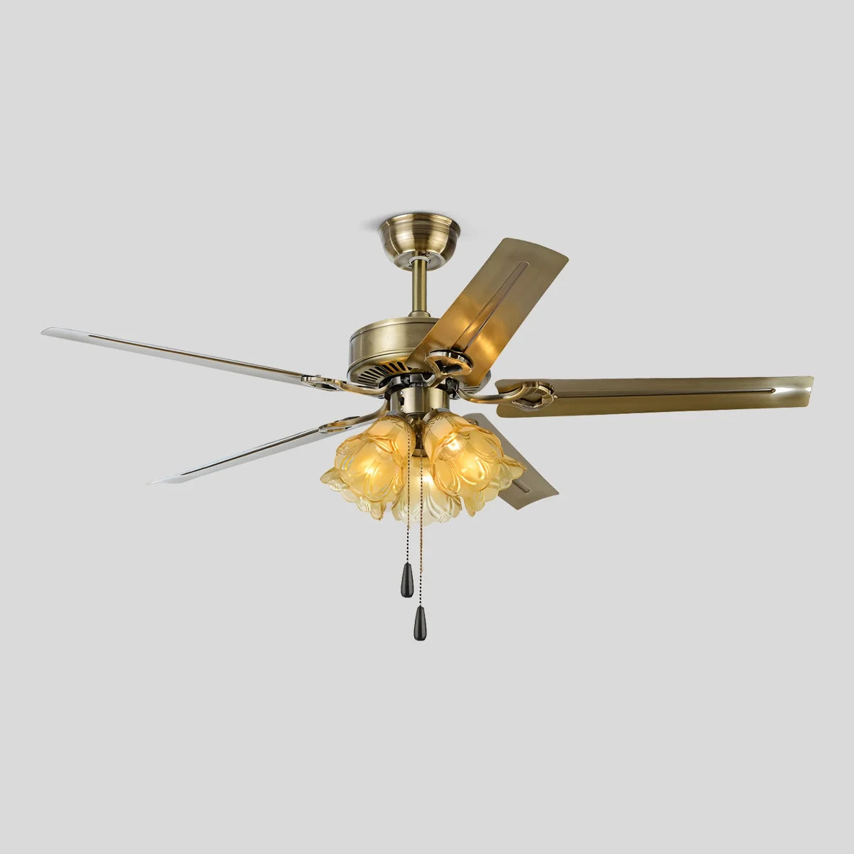 Vintage Ceiling Fan with Light for Dining Room