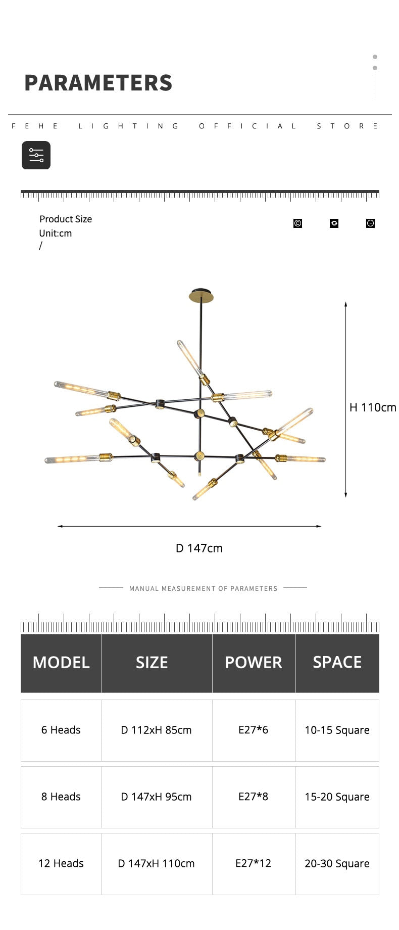 Viny Chandelier