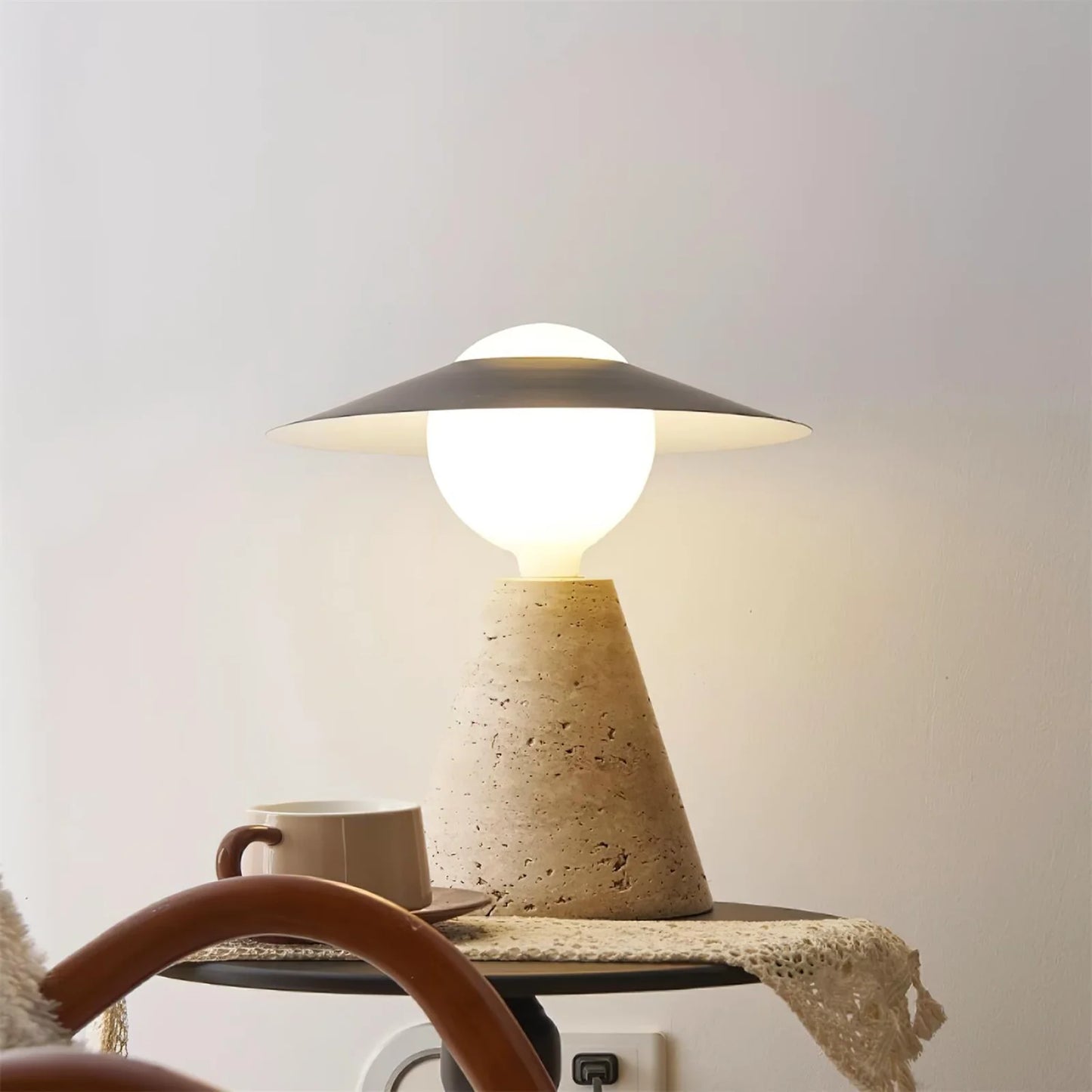 Travertine Bartley Table Lamp