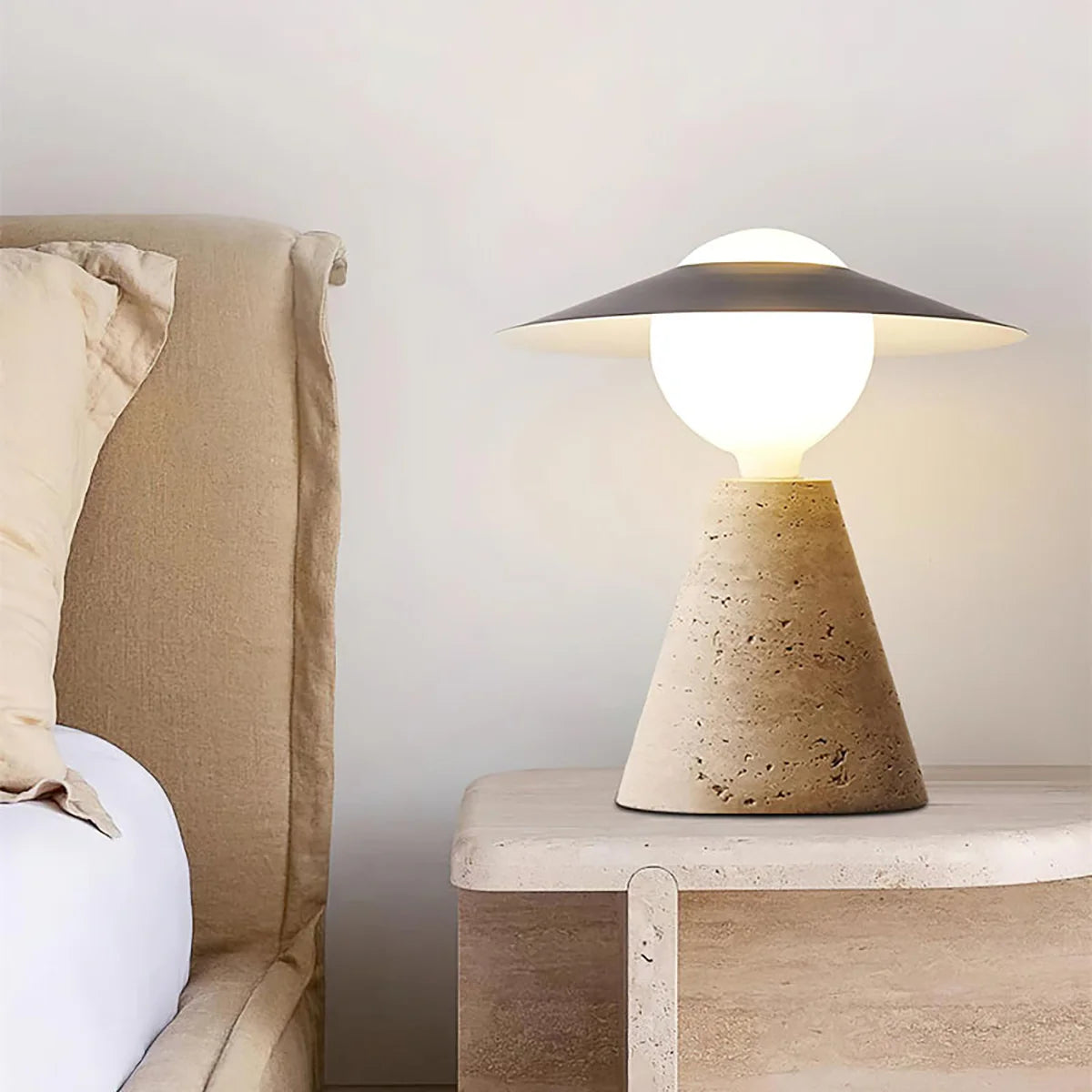 Travertine Bartley Table Lamp