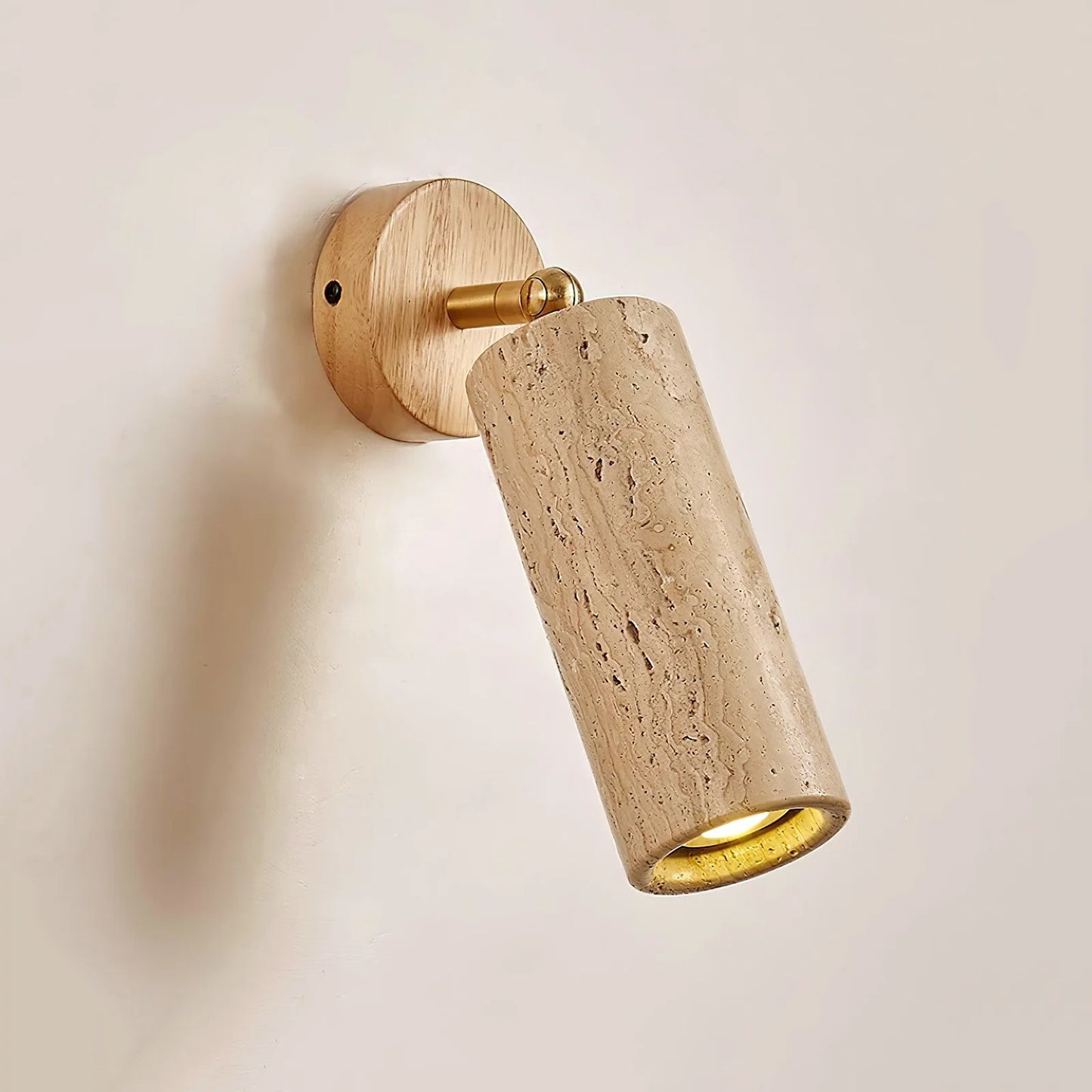 Travertine Mireille Wall Lamp