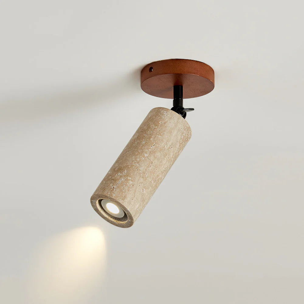 Travertine Mireille Wall Lamp