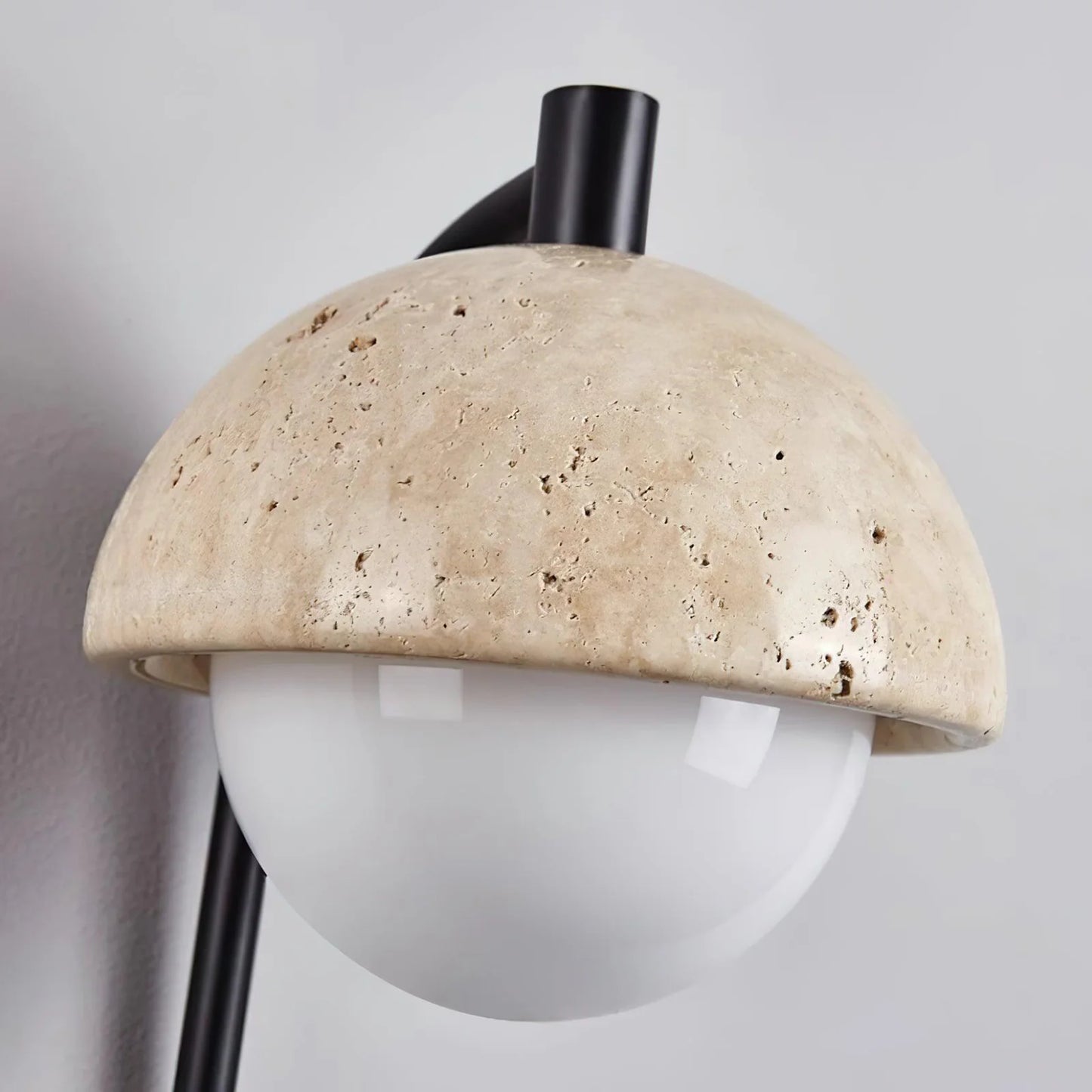 Travertine Wella Wall Lamp