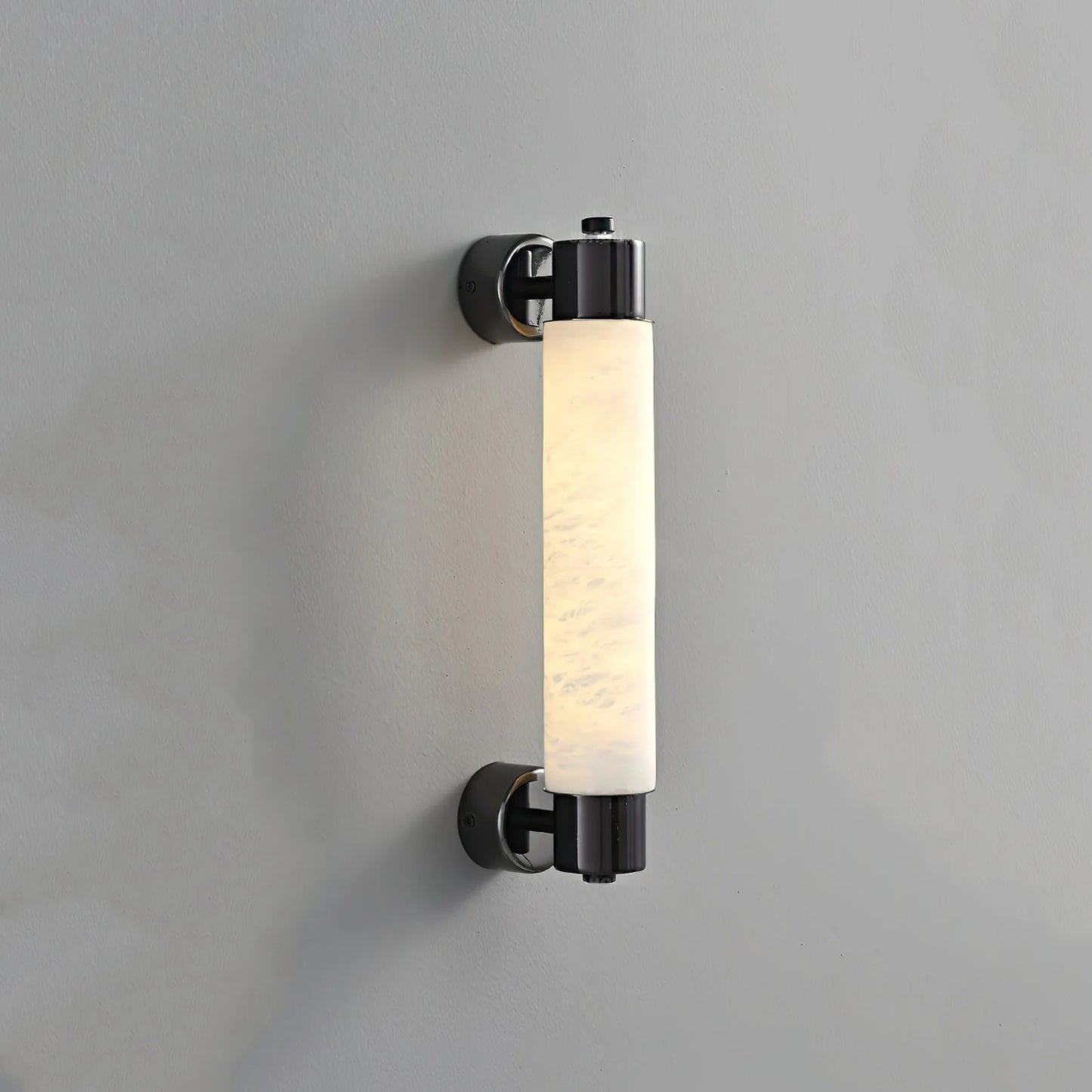 Tube Alabaster Cylinder Wall Lamp