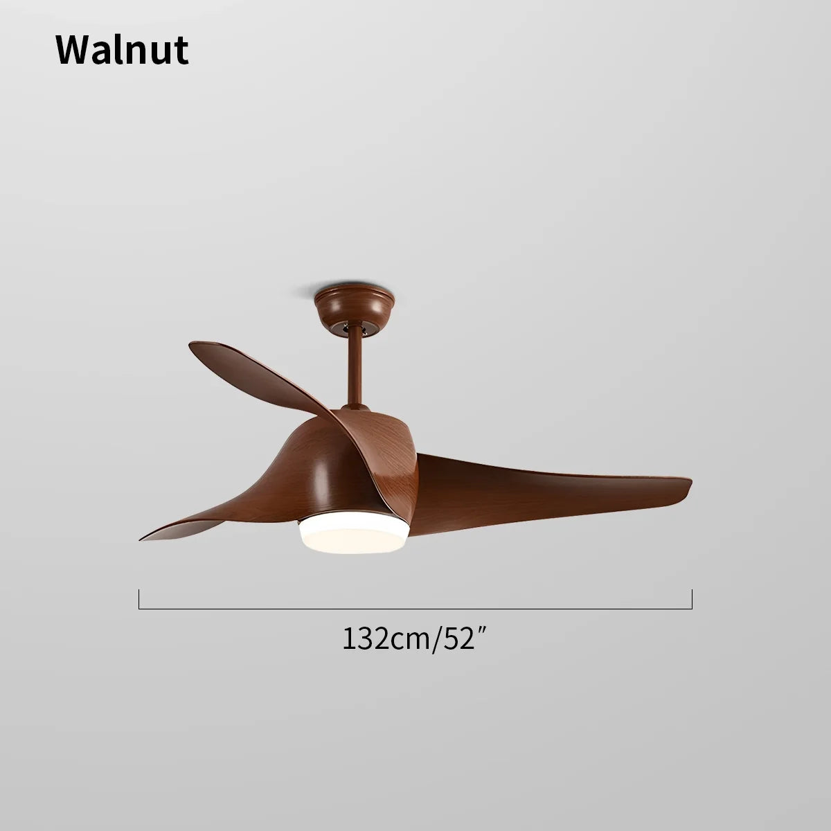 Propeller Ceiling Fan Lamp for Dining Room