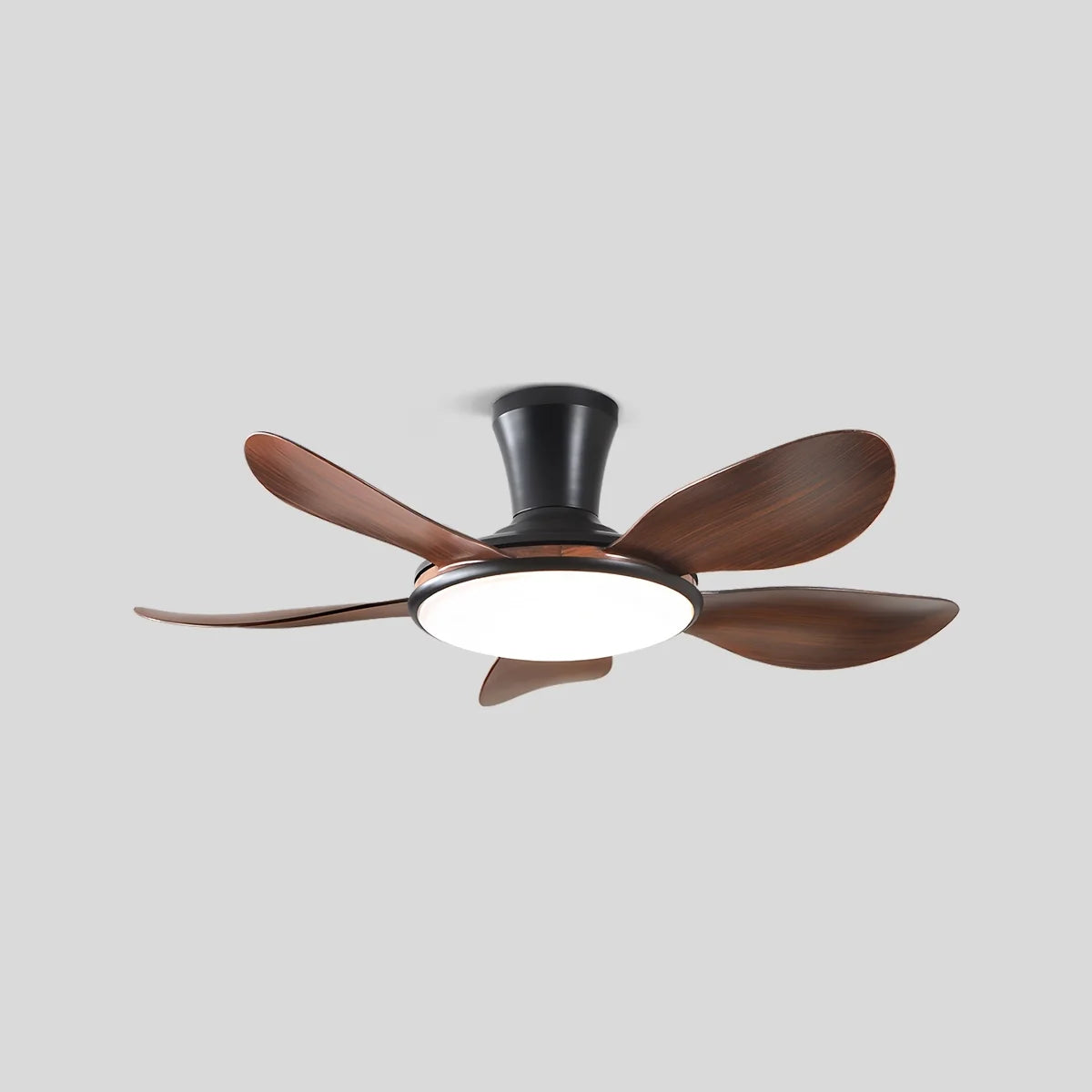 Silent Remote Control LED Ceiling Fan Light