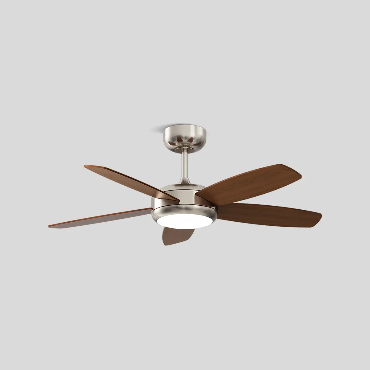 Retro American Style 5-blade Ceiling Fan Light