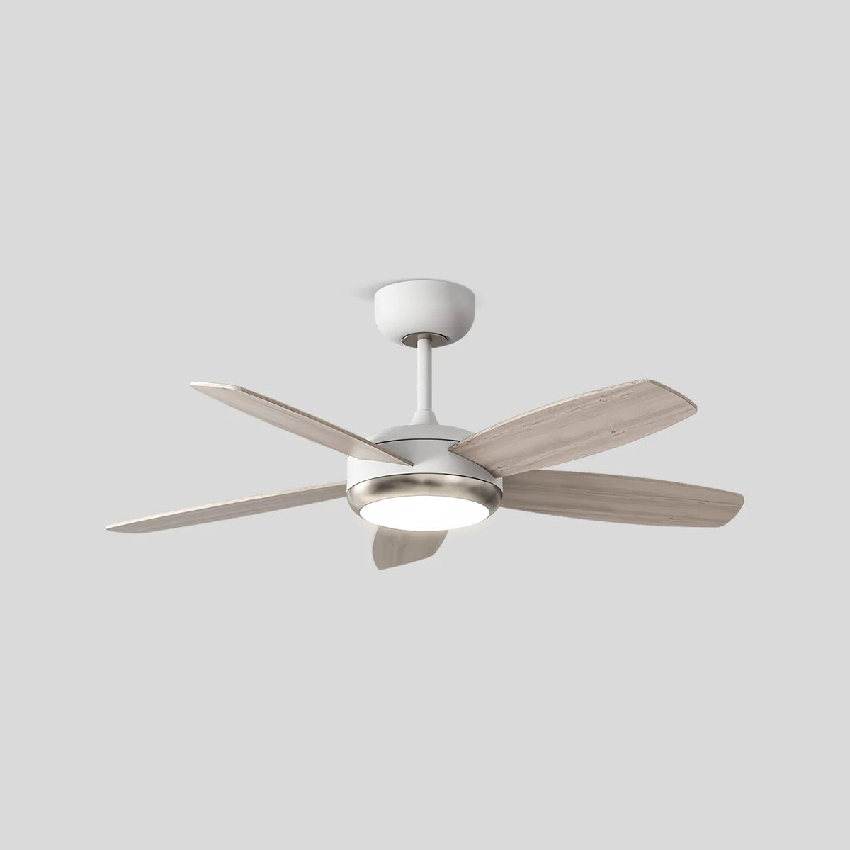 Retro American Style 5-blade Ceiling Fan Light