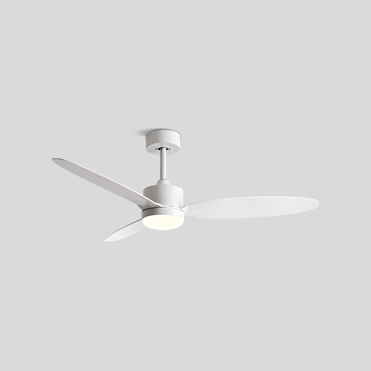 3-Blade Ceiling Fan With Light for Bedroom