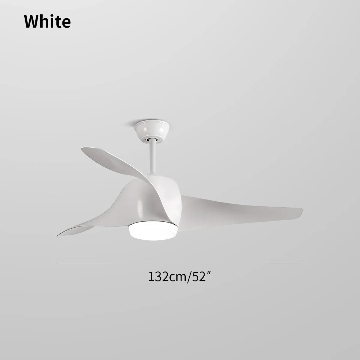 Propeller Ceiling Fan Lamp for Dining Room