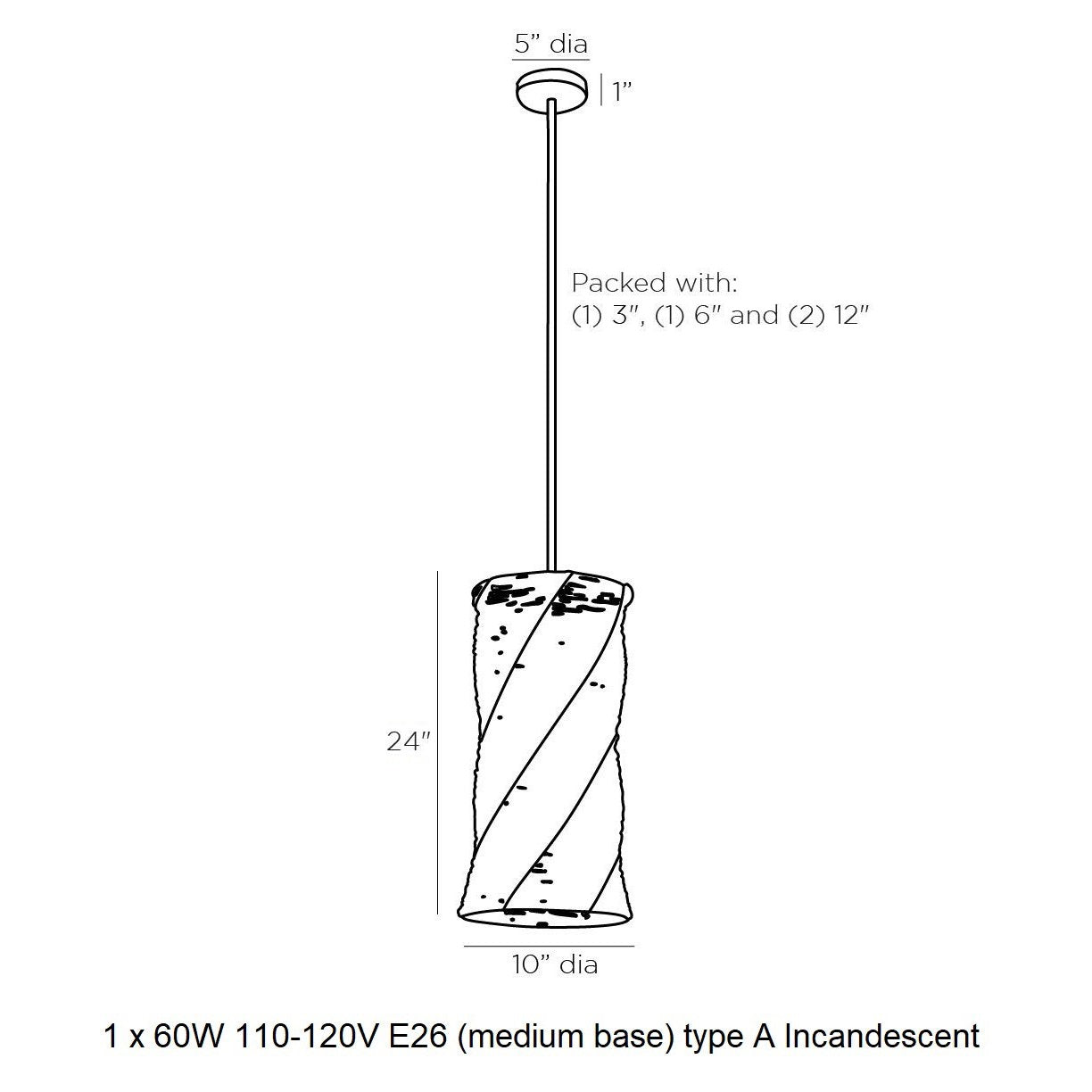 Kish Pendant Light