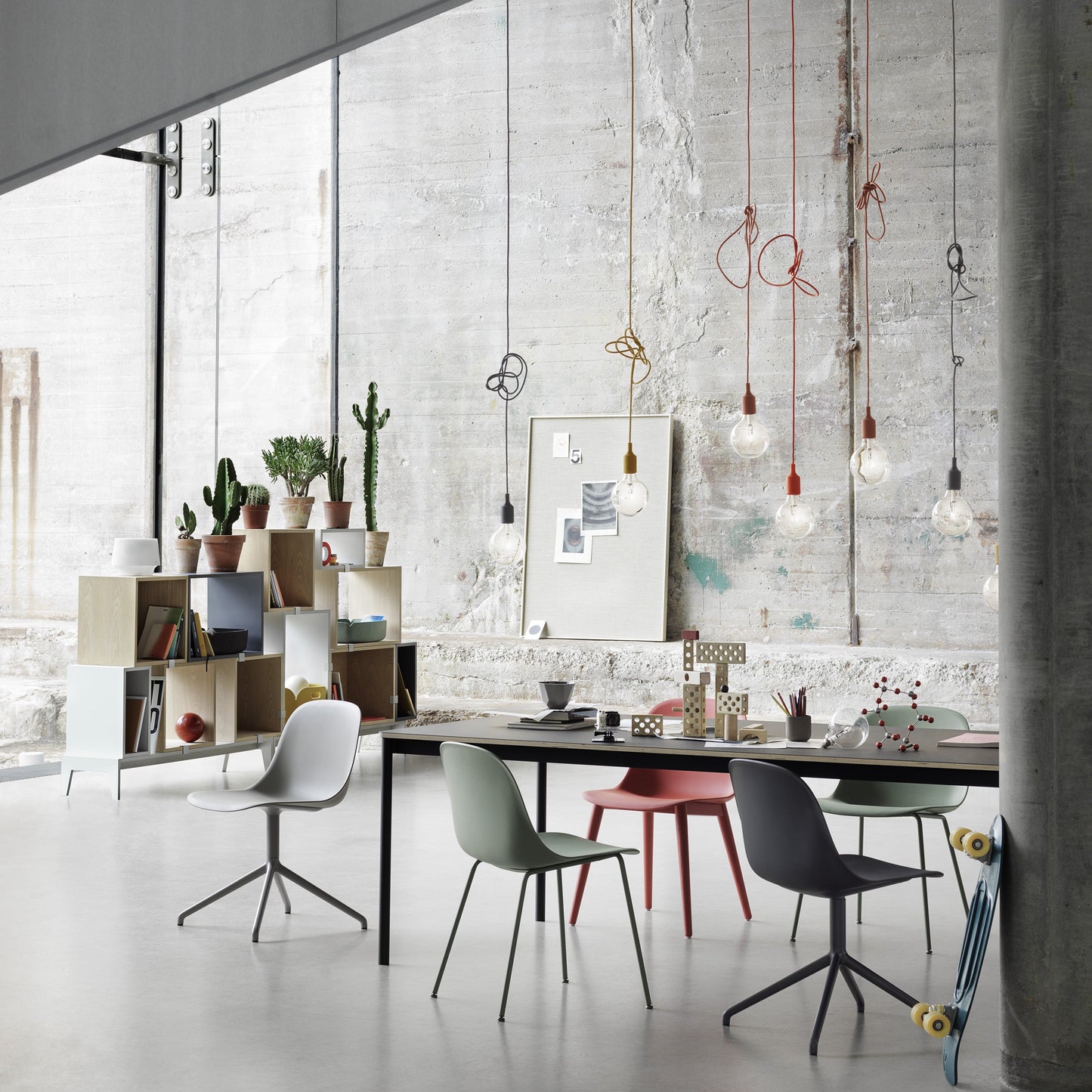 Beige-Green E27 Pendant Light - OPEN BOX