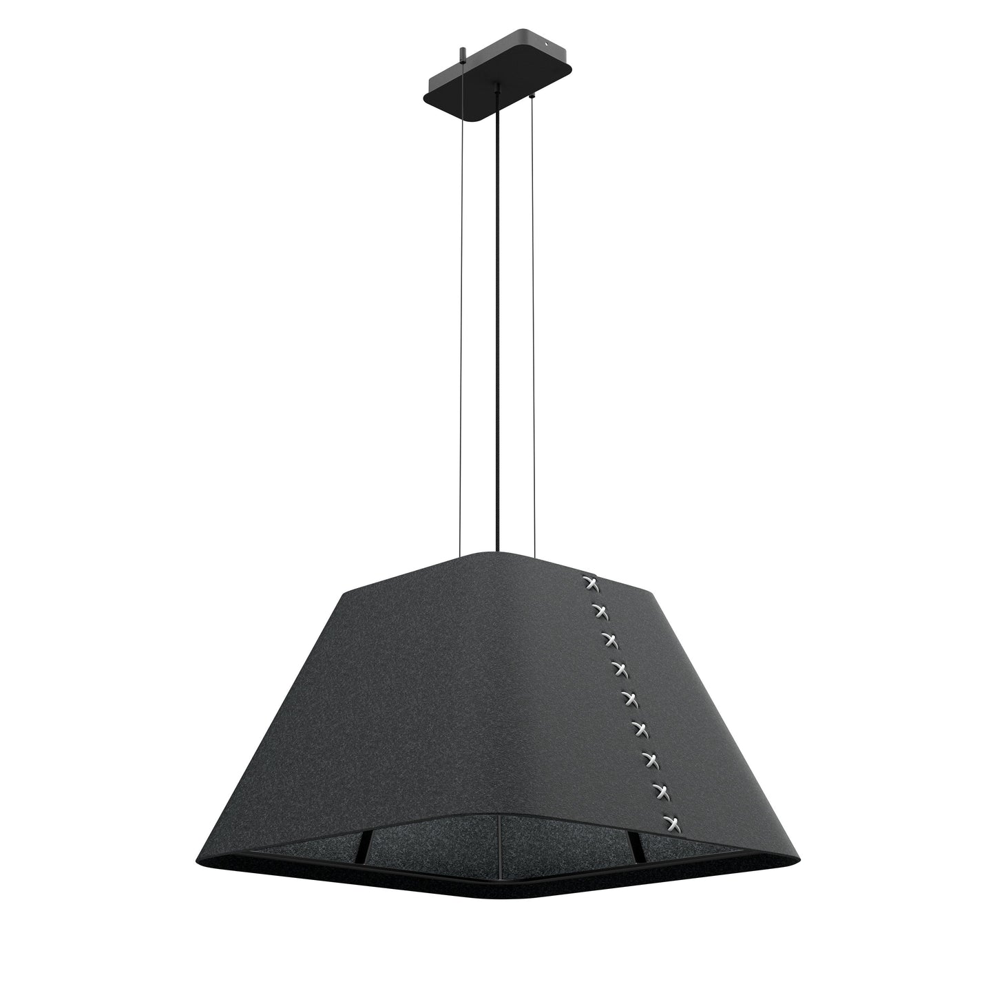 BuzziShade Square LED Globe Pendant Light