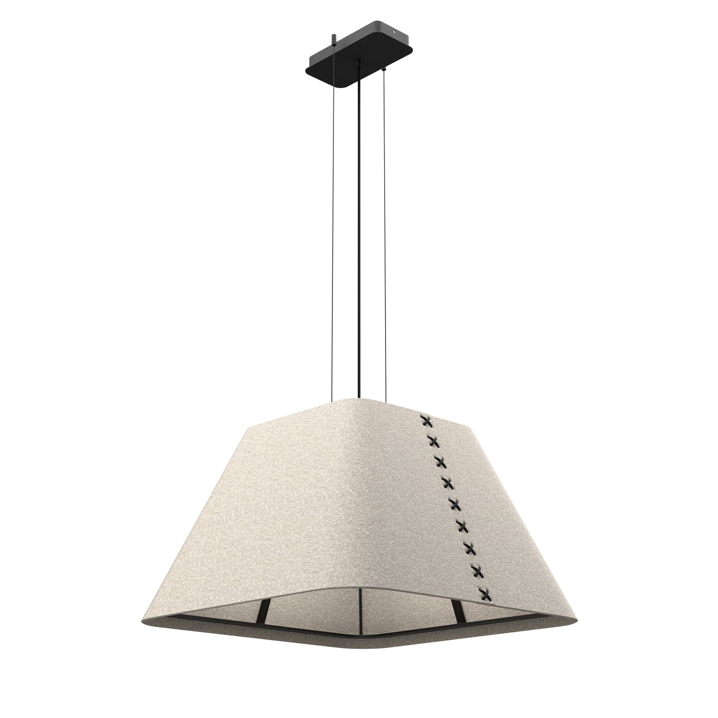 BuzziShade Square LED Globe Pendant Light