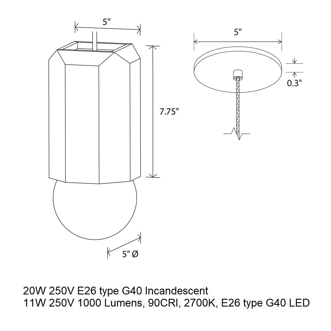 Bimar Pendant Light