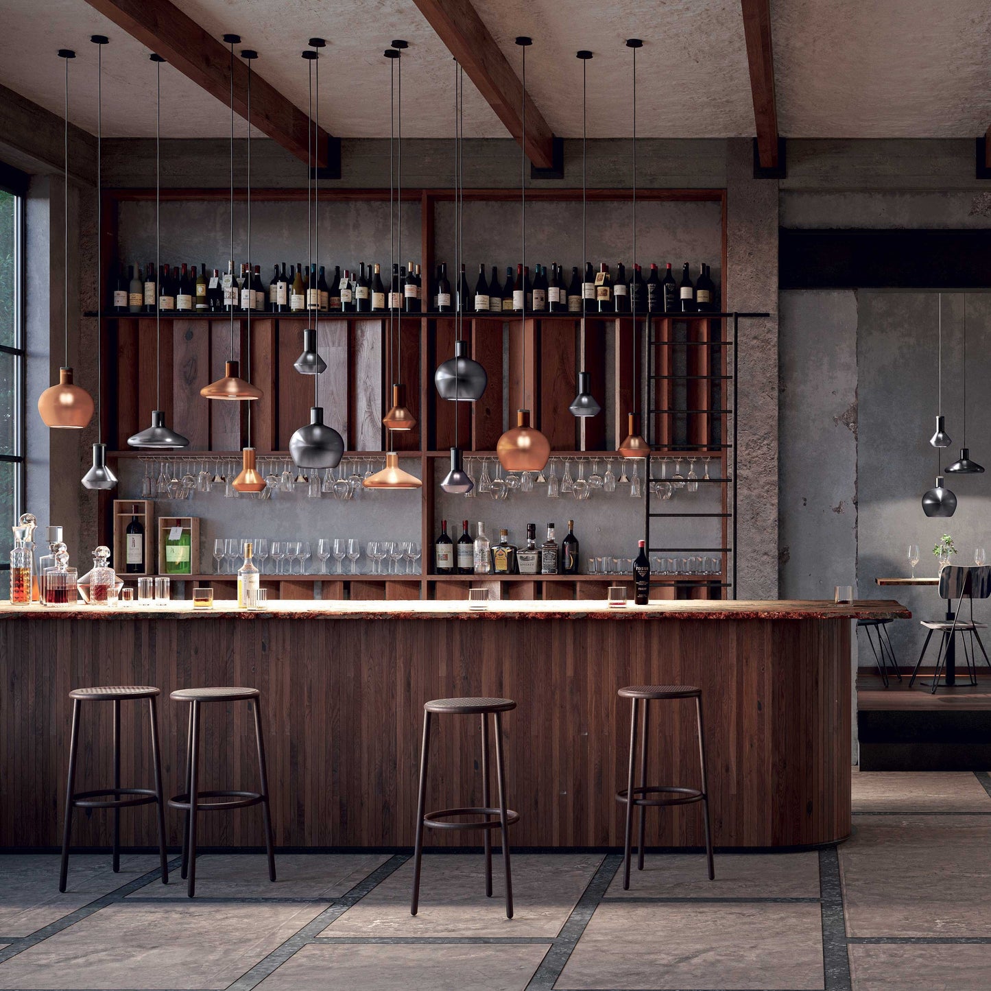 Flask A Pendant Light