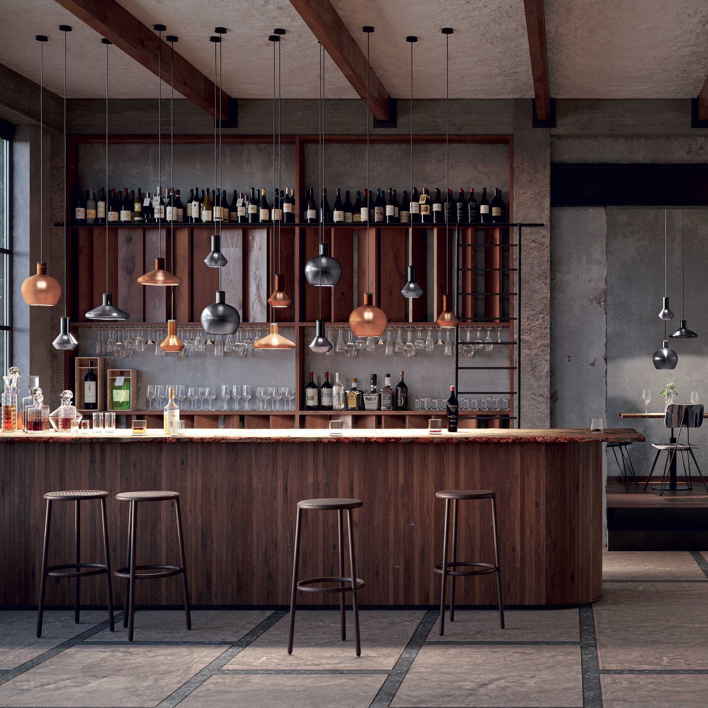 Flask C Pendant Light