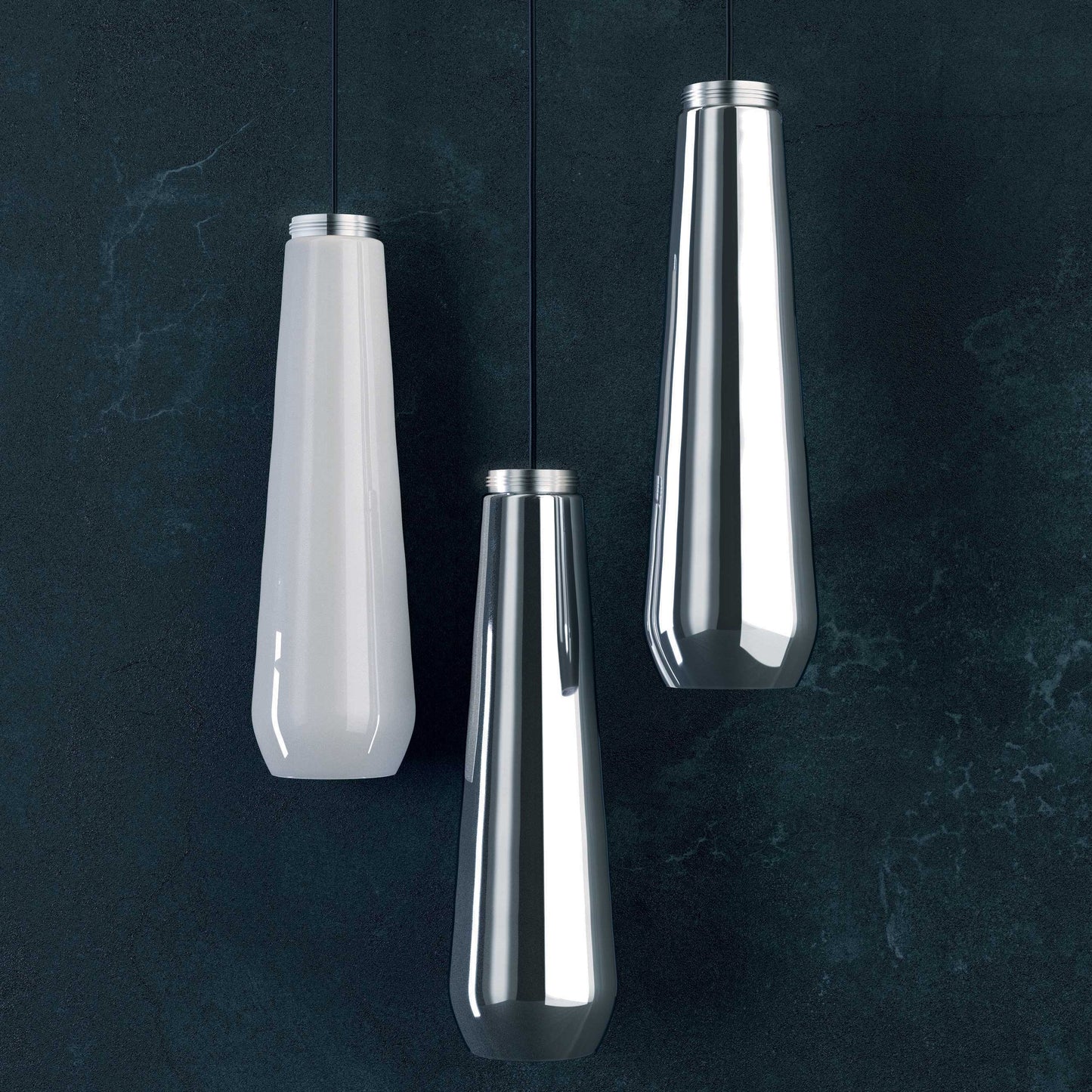 Glass Drop Pendant Light