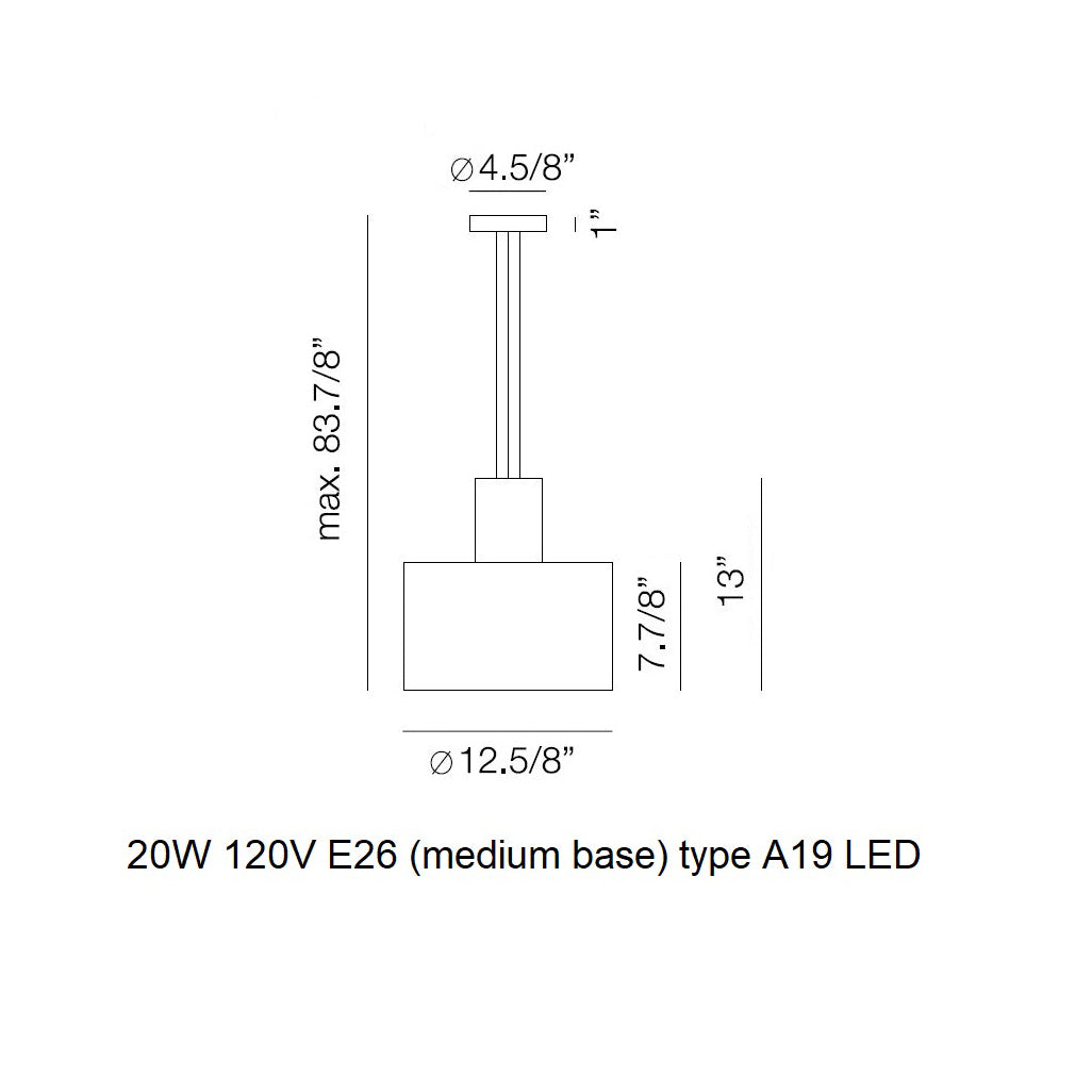 Cyls Pendant Light