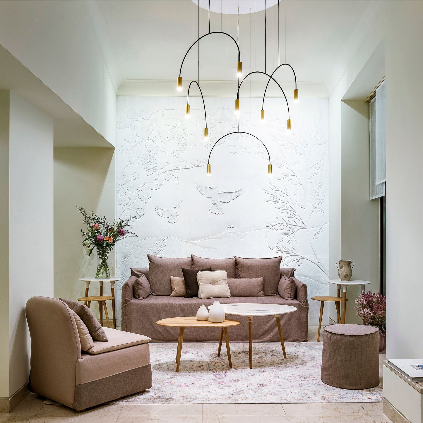 Volta Round Pendant Light