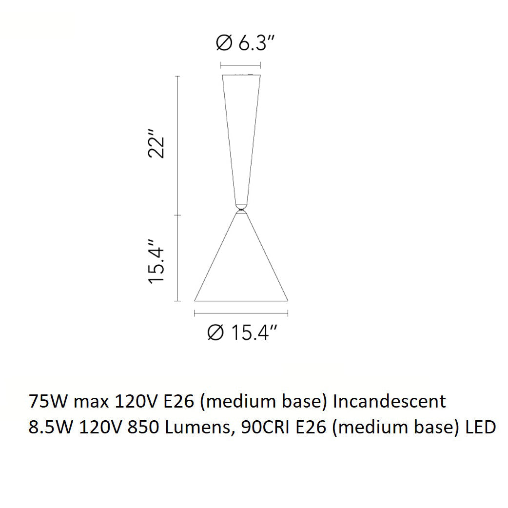 Diabolo Pendant Light