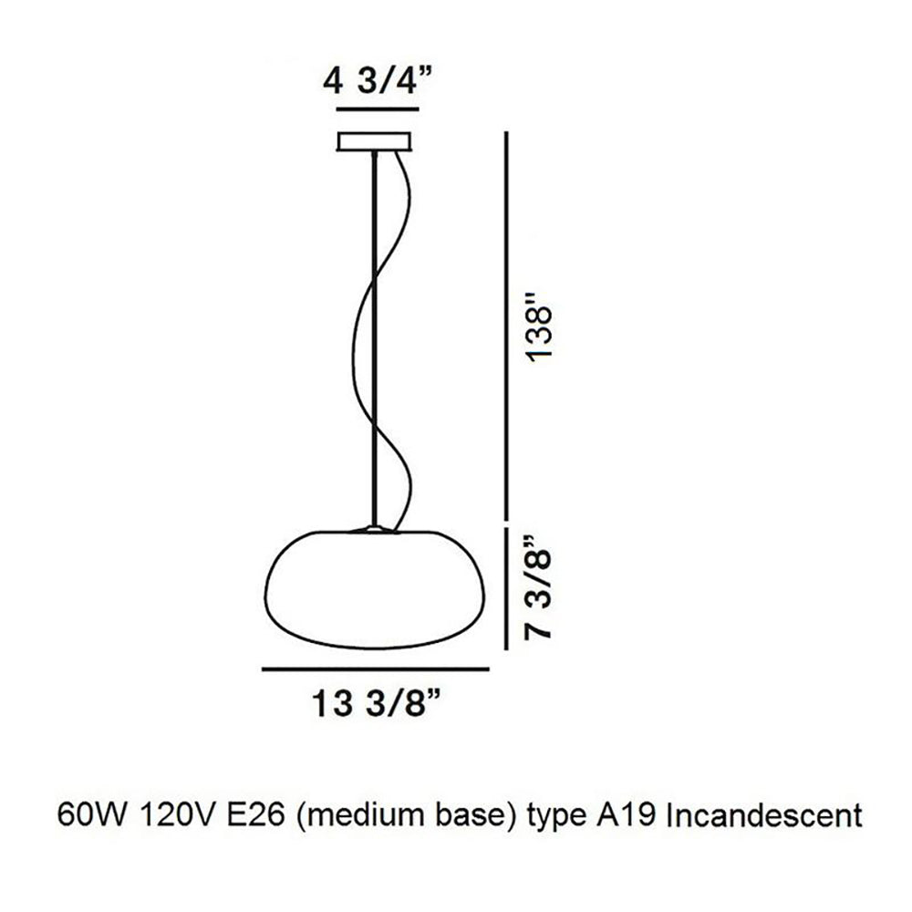 Rituals 2 Pendant Light OPEN BOX