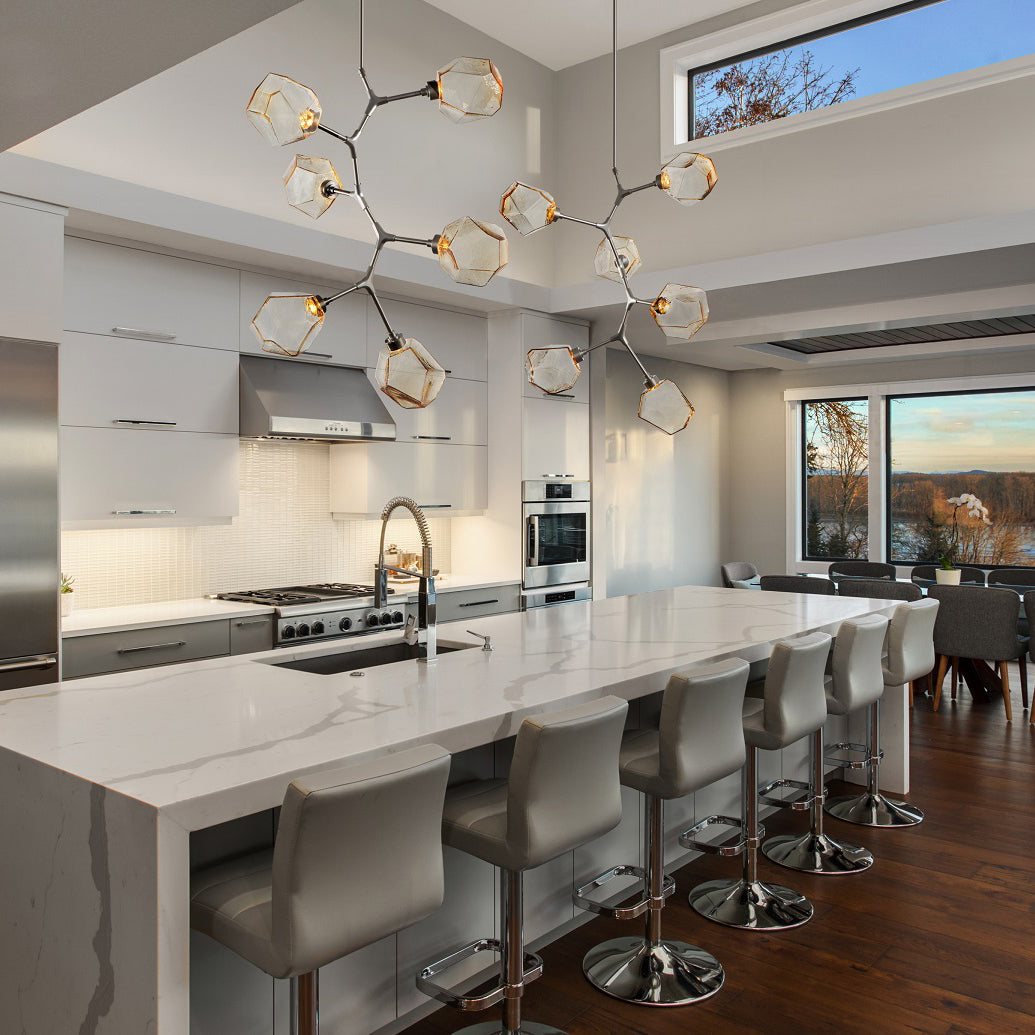 Gem Modern Vine 6-Light Pendant Light