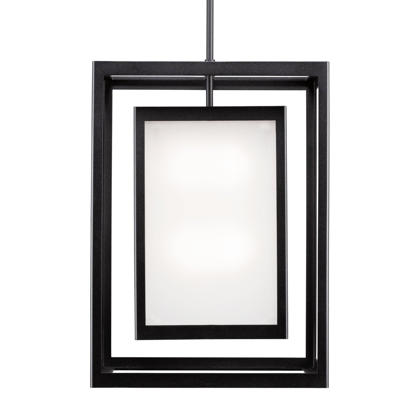 Outdoor Double Box Pendant Light