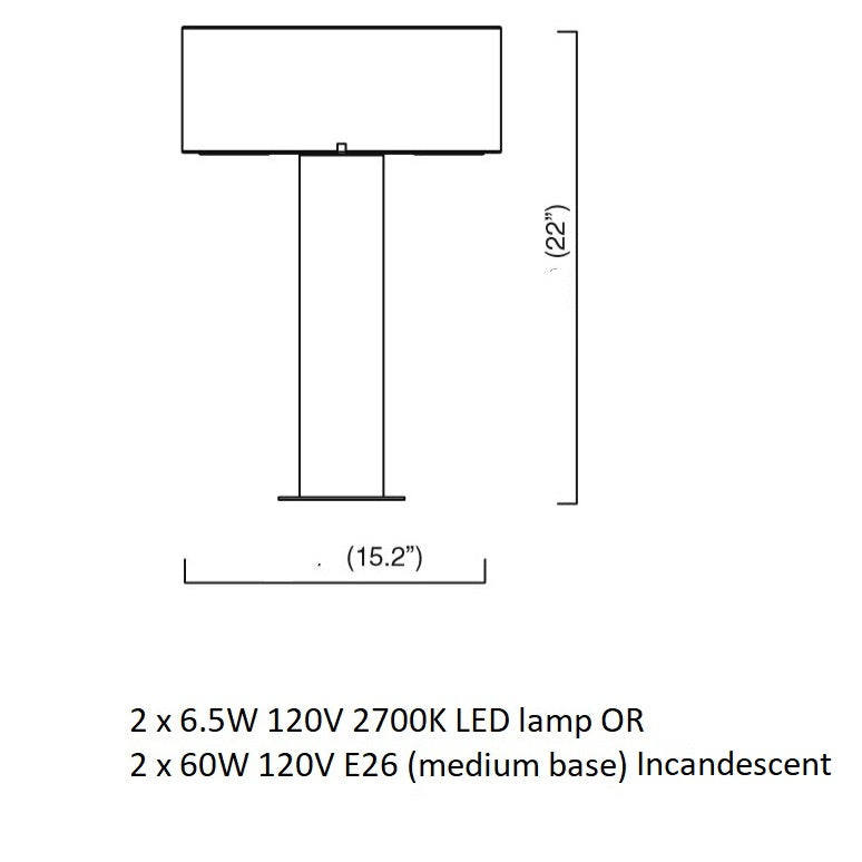Imperial Glass Table Lamp