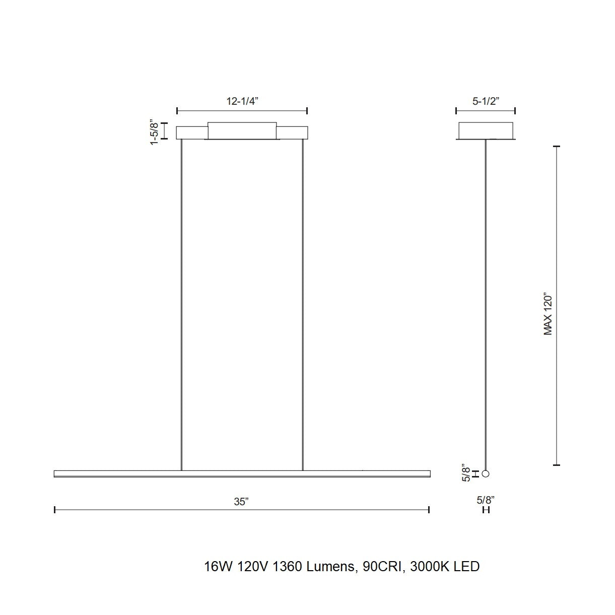 Chute Pendant Light