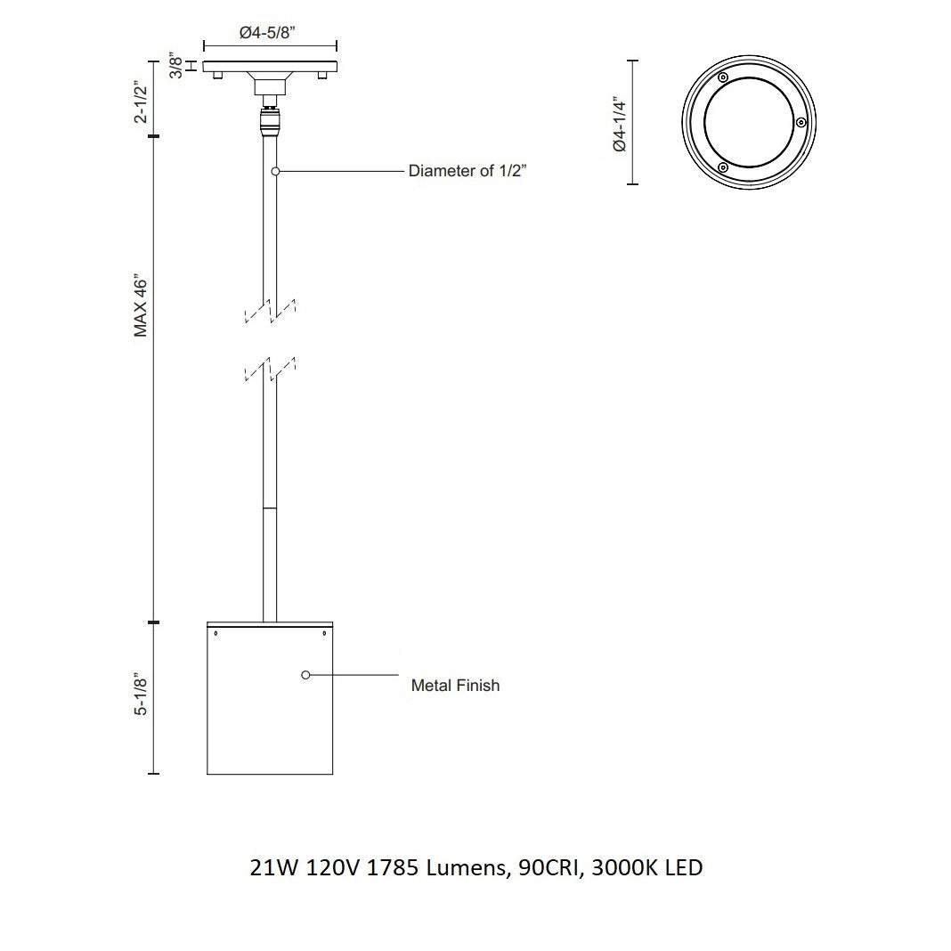 Lamar Outdoor Pendant Light