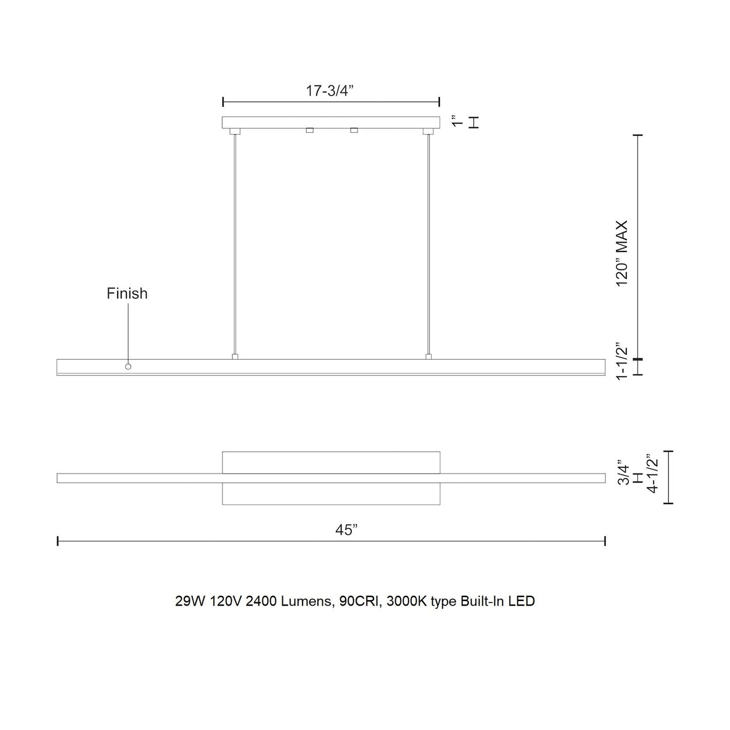 Vega Pendant Light