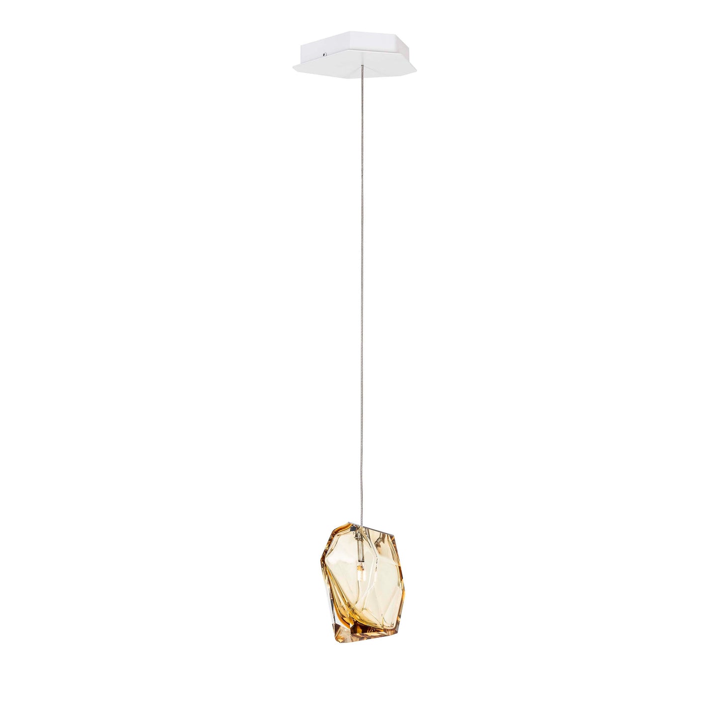 Crystal Rock Single Pendant Light