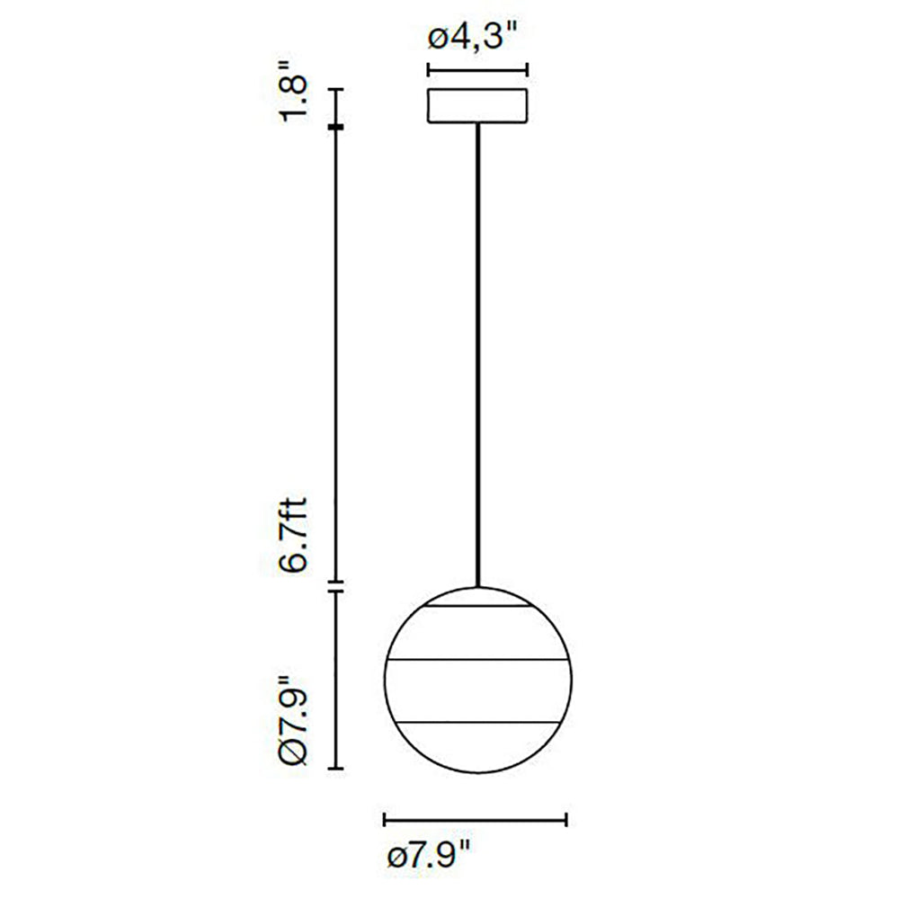 Dipping LED Pendant Light