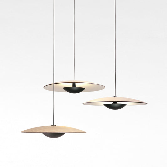 LED-Ginger Round Multi-Light Pendant Light