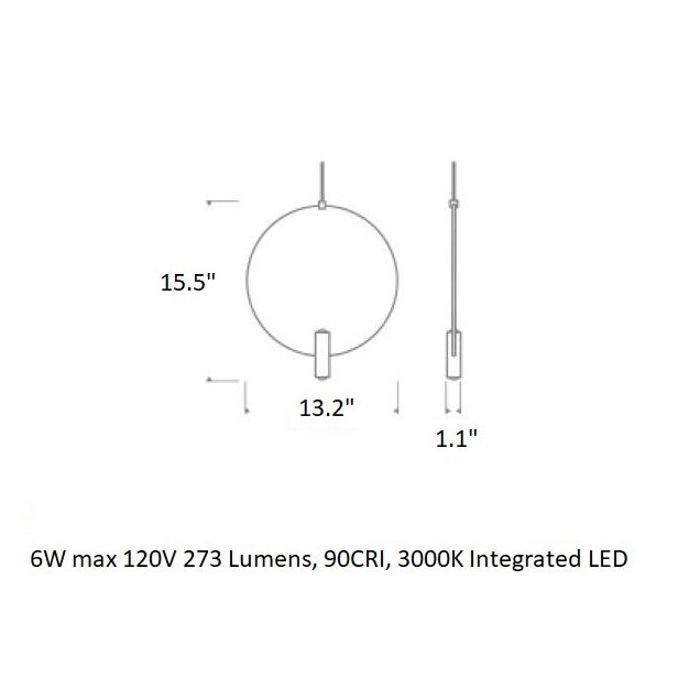 Mini Layla Pendant Light
