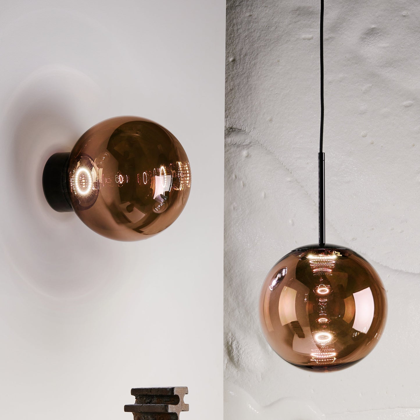 Globe Surface LED Wall Sconce