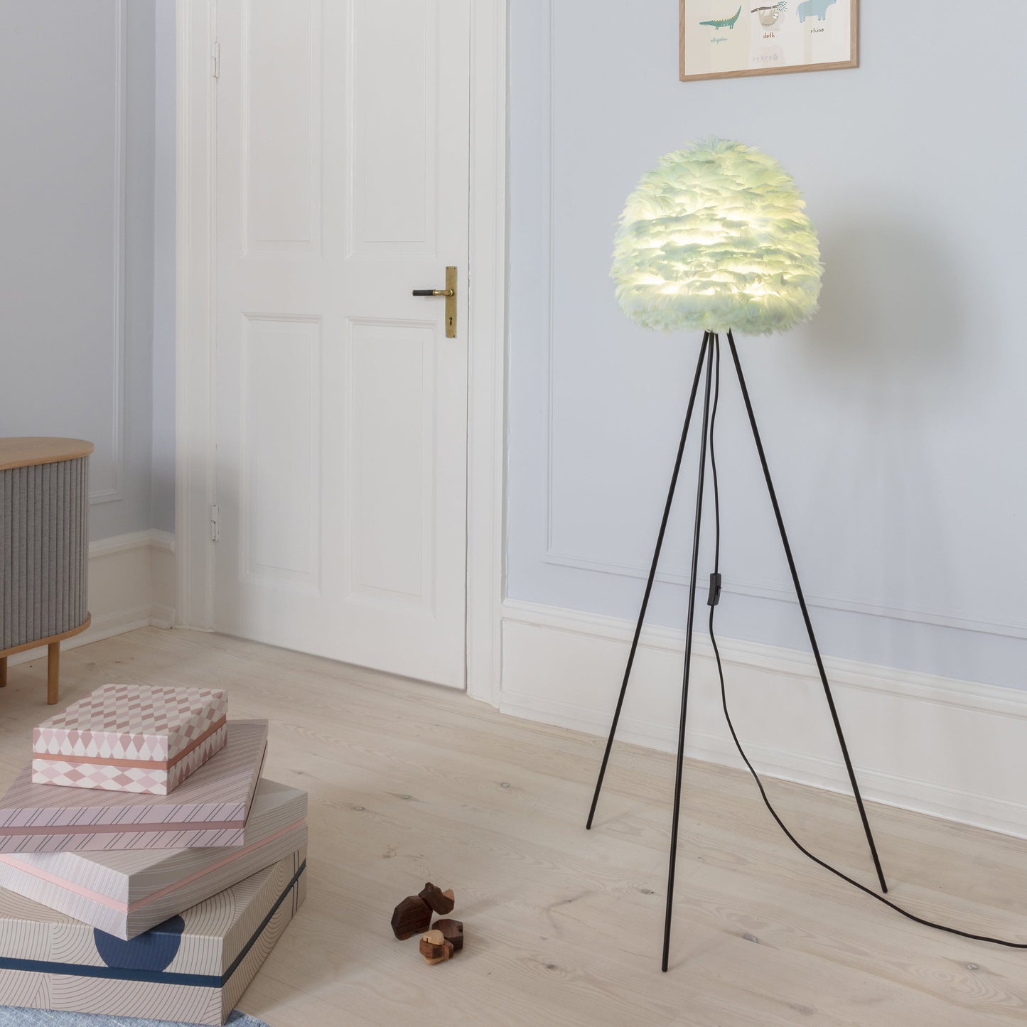 Eos Evia Tripod Floor Lamp