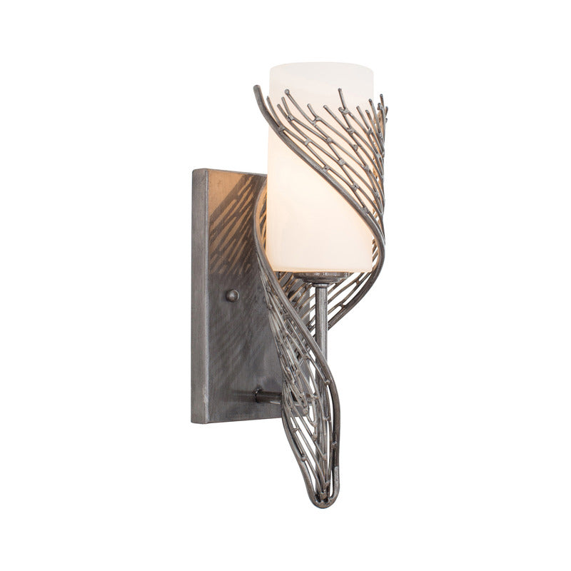 Flow Swirl Torchiere Wall Light