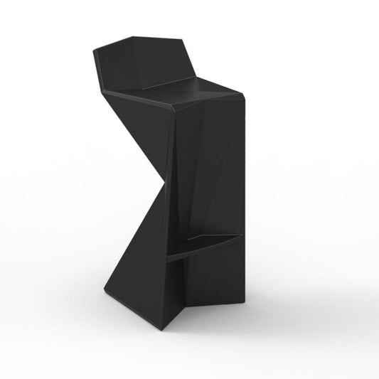 Black  Basic Vertex Bar Stool OPEN BOX