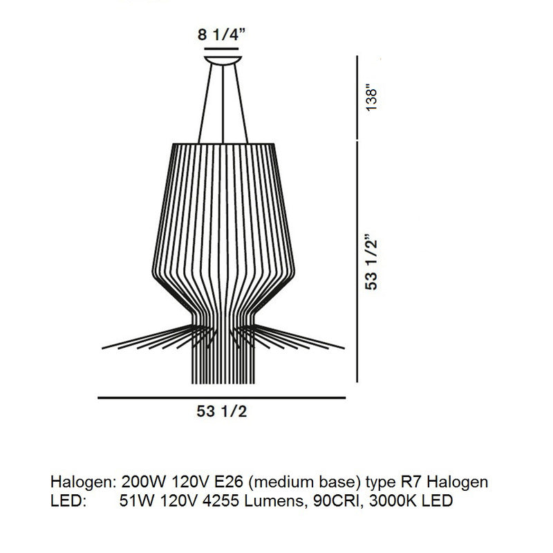 Allegro Assai Pendant Light