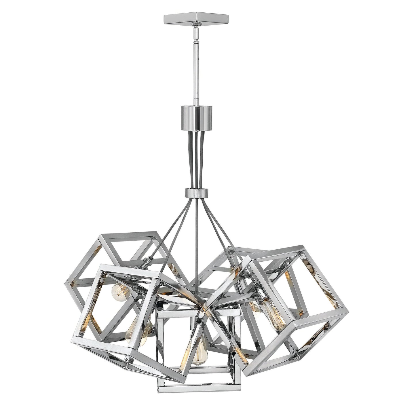 Ensemble Stem Hung Single Tier Chandelier