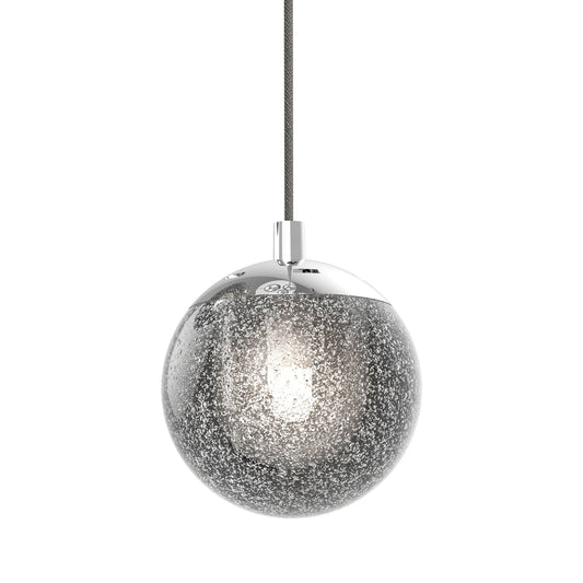 Champagne Bubbles LED Pendant Light with Round Canopy