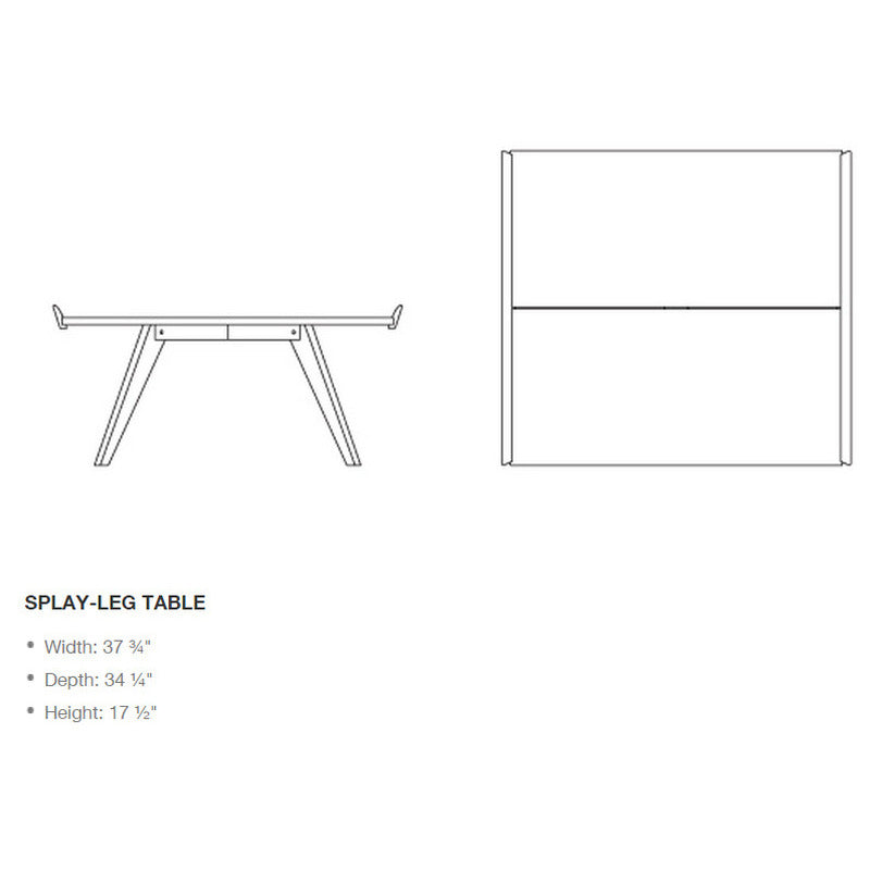 Nakashima Splay Leg Table