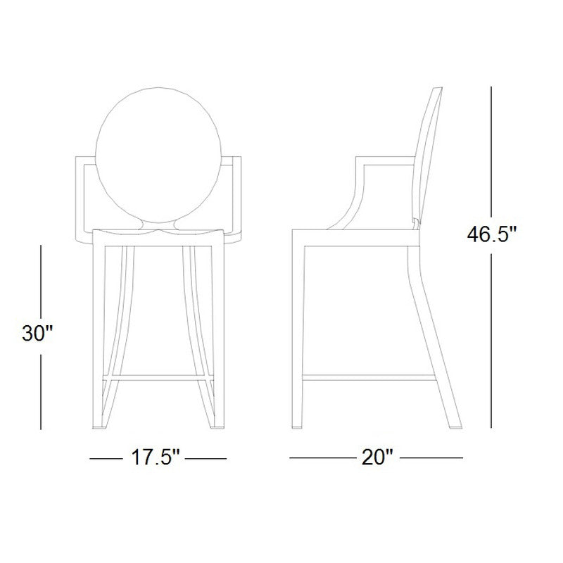 Kong Stool with Arms