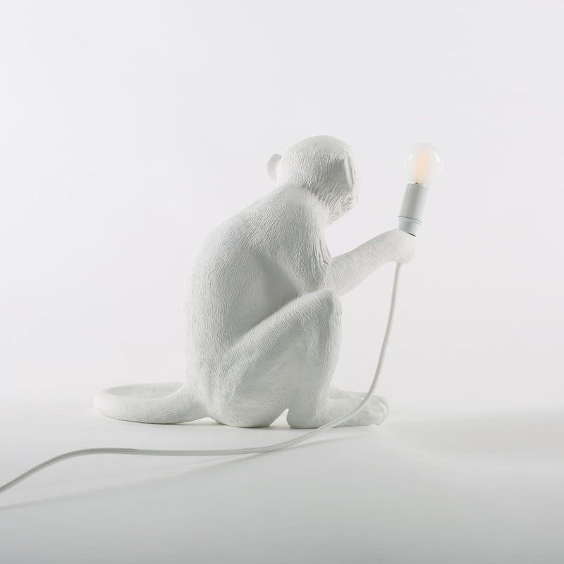 The Monkey Lamp Sitting Version